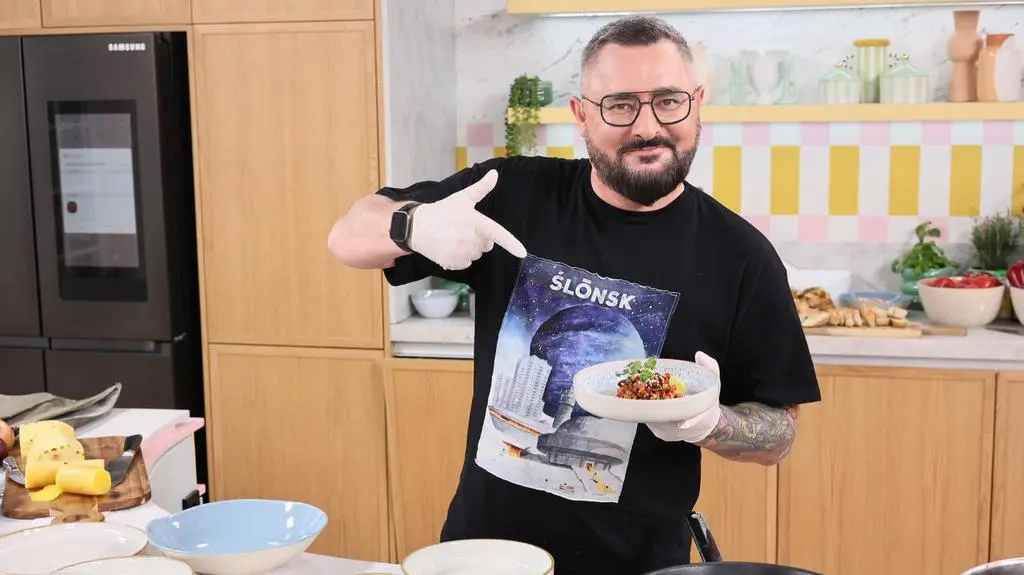 Łukasz Gamoń w kuchni Dzień Dobry TVN