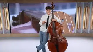 Michu Kontrabas - wirtuoz kontrabasu podbija scenę Dzień Dobry TVN