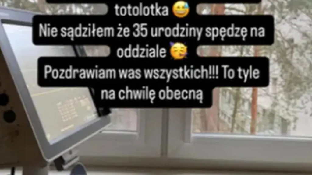 Marek z "ŚOPW" jest w szpitalu