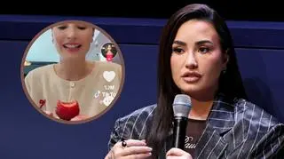 Demi Lovato testuje luksusową truskawkę za blisko 80 zł. "Podobno trzeba ją najpierw powąchać" 