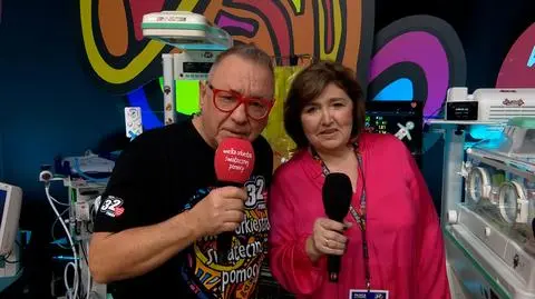 Jerzy Owsiak i Lidia Niedźwiedzka-Owsiak