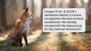 Ważny alert RCB. Z samolotów będą zrzucane szczepionki