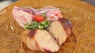 Biała kiełbasa z grilla