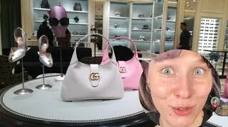 Podsłuchała ekspedientki w butiku Gucci. Nie wiedziały, że zna polski. "W takim sklepie?!"