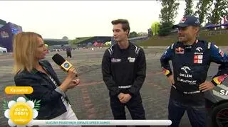 Uczestnik "Top Model" weźmie udział w zawodach driftowych. Lekcji udzielił mu sam mistrz rajdu