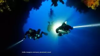 Nurek tworzy niezwykłe podwodne fotografie. Jak powstają?  