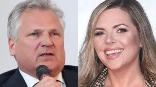 Aleksandra Kwaśniewska zrobiła live'a z tatą. Fani mogli zadawać mu pytania