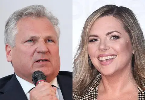 Aleksandra Kwaśniewska zrobiła live'a z tatą. Fani mogli zadawać mu pytania