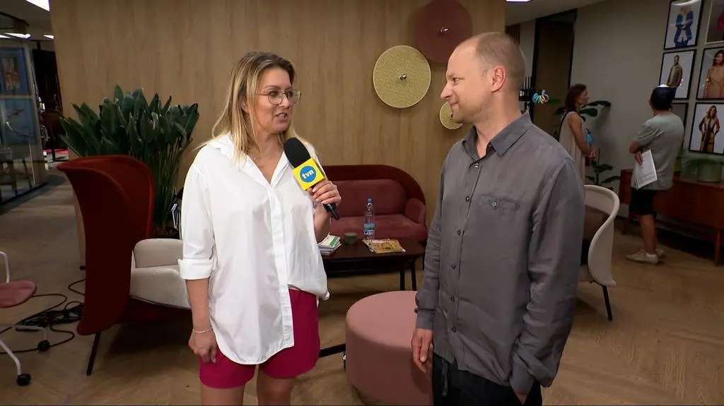 Jerzy Stuhr i Kinga Burzyńska
