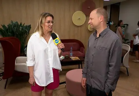 Jerzy i Maciej Stuhrowie spotkali się na planie