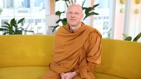Ajahn Mudito - znany mnich buddyjski o recepcie na szczęście