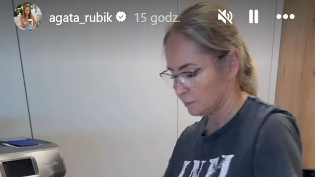 Odwiedziny rodziców Agaty Rubik