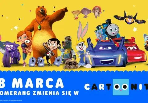 Nie tylko dla przedszkolaków. Nowy program Cartoonito zastąpi Boomerang