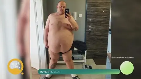 Denis Zakrzewski schudł ponad 100 kilogramów 