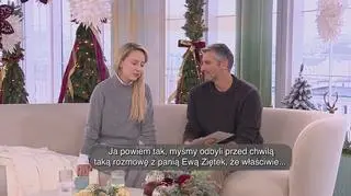 Ewa Ziętek o słodko-gorzkiej relacji z córką Agatą - napisy