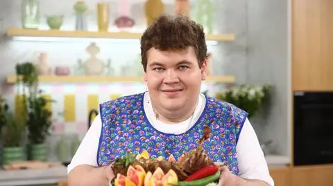 "Pan Babcia" w kuchni Dzień Dbry TVN