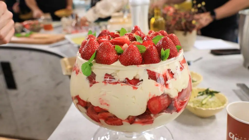 Tiramisù truskawkowe XXL