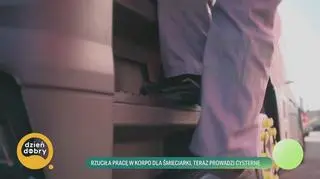 Rzuciła pracę w korpo dla śmieciarki, teraz prowadzi cysternę 