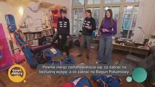 Marek Kamiński z synem ruszają na wyprawę na biegun - napisy