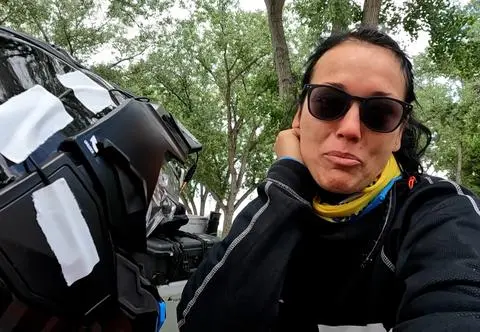 Postanowiła przemierzyć świat na motocyklu. Łatwo nie będzie