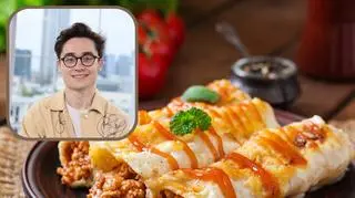Wypróbuj grzybowe enchilady Rozkosznego. "Danie z rodzaju spektakularnych"