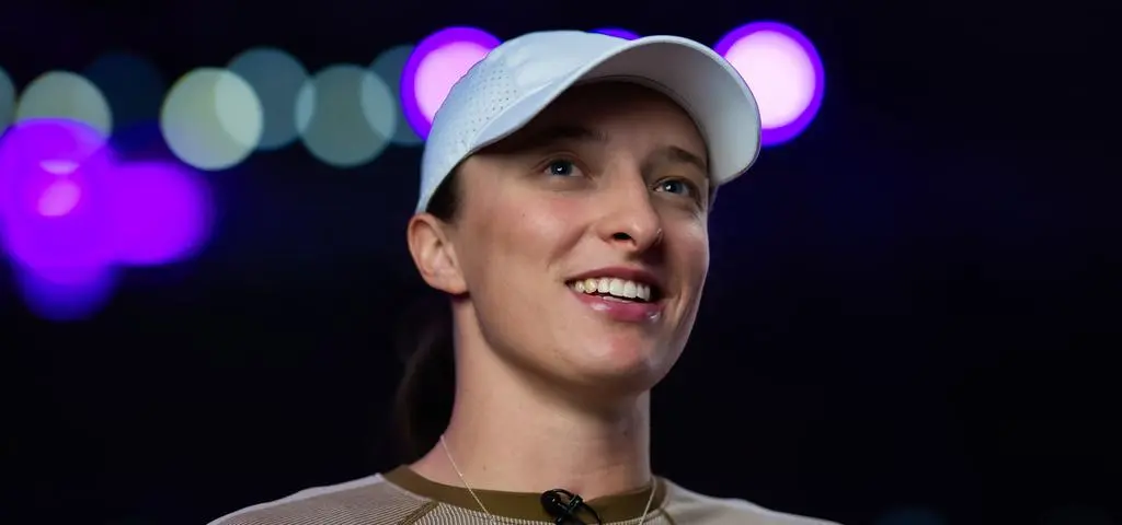 Iga Świątek w eleganckiej sukience i w szpilkach. Trudno oderwać od niej wzrok. "Jak bogini!"