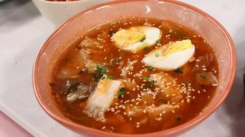 Zupa z kimchi