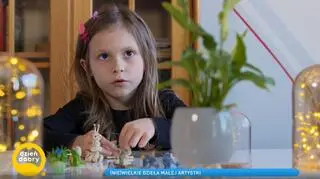 Mała Bianka robi karierę wielkiej rzeźbiarki. "Wszyscy mówią, że jestem artystką i chyba mają rację"