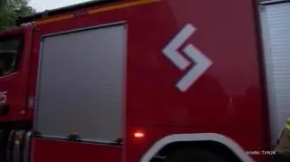 Uwaga! TVN. Po pożarze w Ząbkach ponad 500 osób nie może wrócić do mieszkań