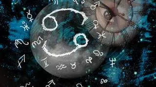Ilustracja numerologiczna z zegarem