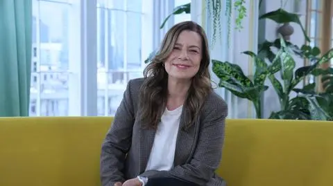 Agata Kulesza na planie filmu "Dom dobry"