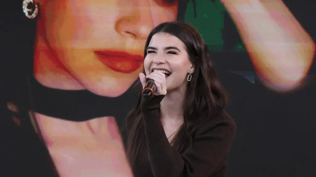 Marien na scenie Dzień Dobry TVN. Zaśpiewała klimatyczny utwór "Pod jemiołą"