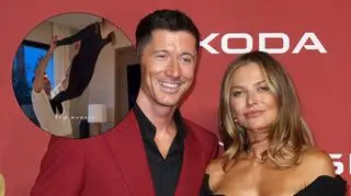 "Wygibasy na dywanie" u Anny i Roberta Lewandowskich. "Jest bliskość"