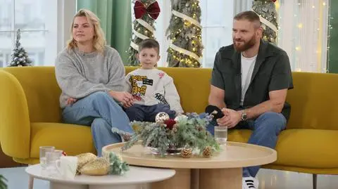 Jan Błachowicz z rodziną  