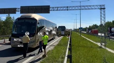 Wypadek autokarów przewożących dzieci. Są ranni