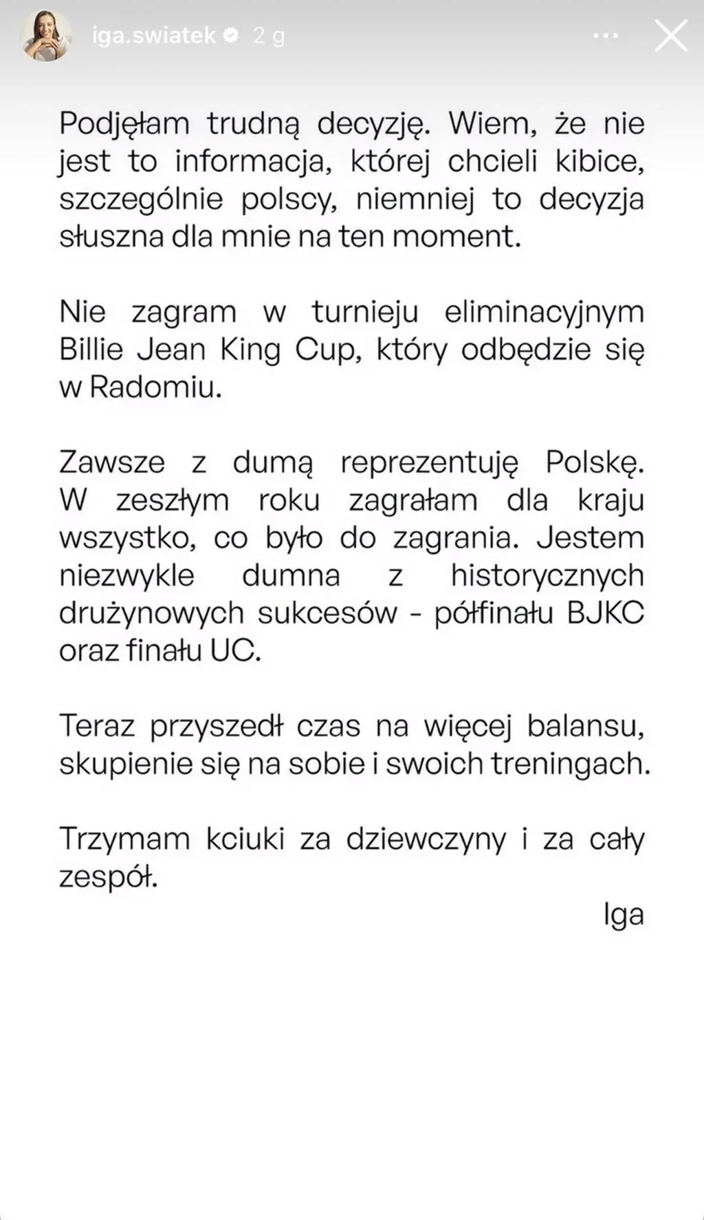 Iga Świątek