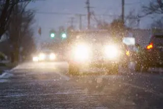 Trudne warunki atmosferyczne na drogach