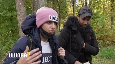 Uchodźcy błądzą po puszczy