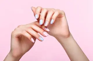 Boyfriend manicure