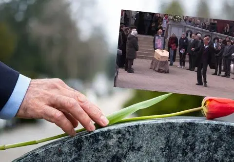 Zatańczył na pogrzebie żony. Wideo wzrusza do łez