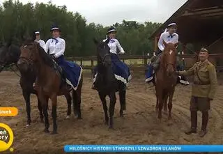 Pod Zieloną Górą na ulicy możesz spotkać ułana. "Dzięki nim możemy powiedzieć, że jesteśmy Polakami"