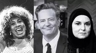 Zagraniczne gwiazdy, które odeszły w 2023 roku. Wśród nich Matthew Perry, Tina Turner i Sinéad O’Connor