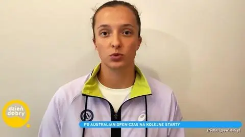 Iga Świątek podsumowała występ w Australian Open