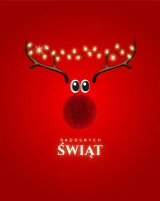 Pobierz kartkę świąteczną Rudolf