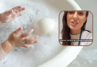 Czy kąpać dzieci w trakcie choroby? Pediatra mówi wprost