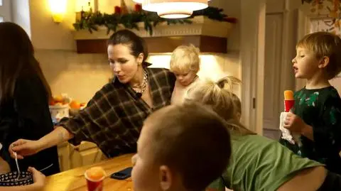Boże Narodzenie w domu Moniki Hoffman-Piszory