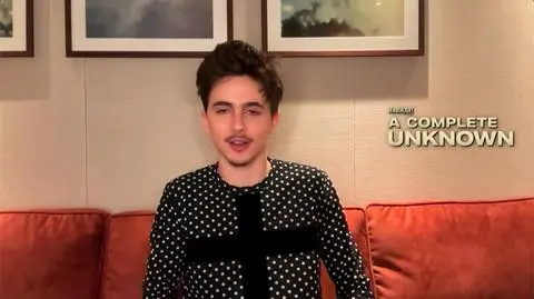 Timothée Chalamet - od Wonki do ikony muzyki. Jak powstawał film o Bobie Dylanie?