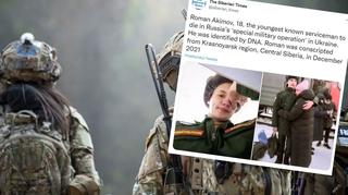 Zginął najmłodszy rosyjski żołnierz. Zidentyfikowano go dzięki badaniu DNA