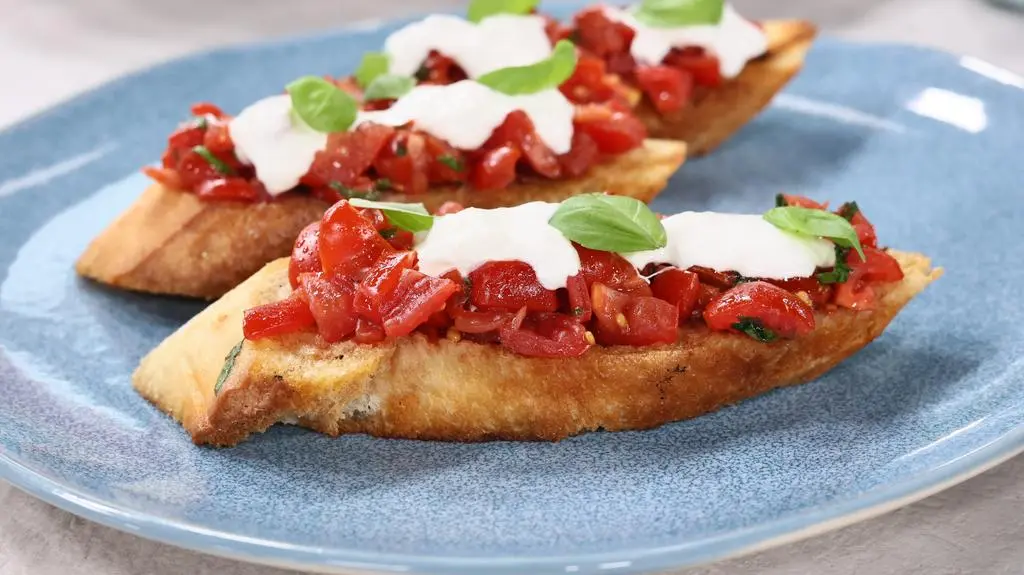 Bruschetta z burattą