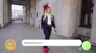 Buty warte mieszkania - napisy